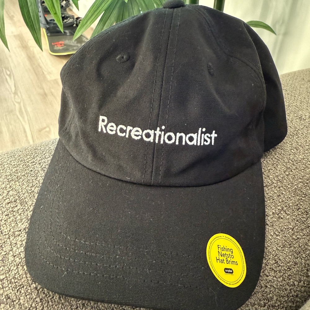 Black Recreationalist Cap